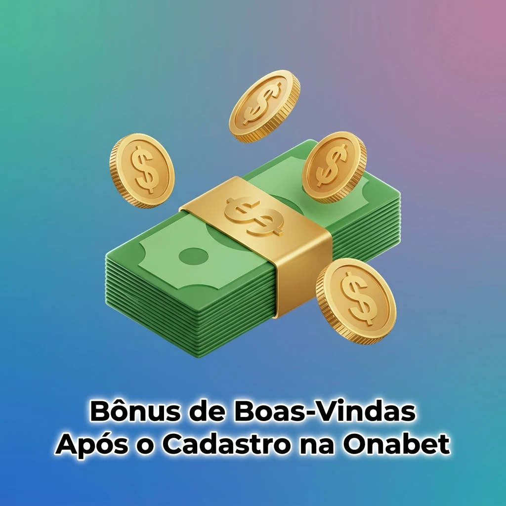 Bônus de boas-vindas Onabet para cassino e apostas esportivas após cadastro, com condições na página de promoções