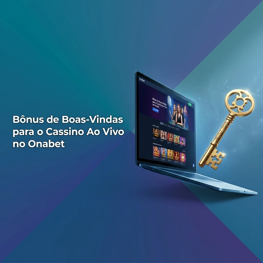 Bônus de boas-vindas Onabet para cassino ao vivo com condições de depósito e rollover para jogadores brasileiros