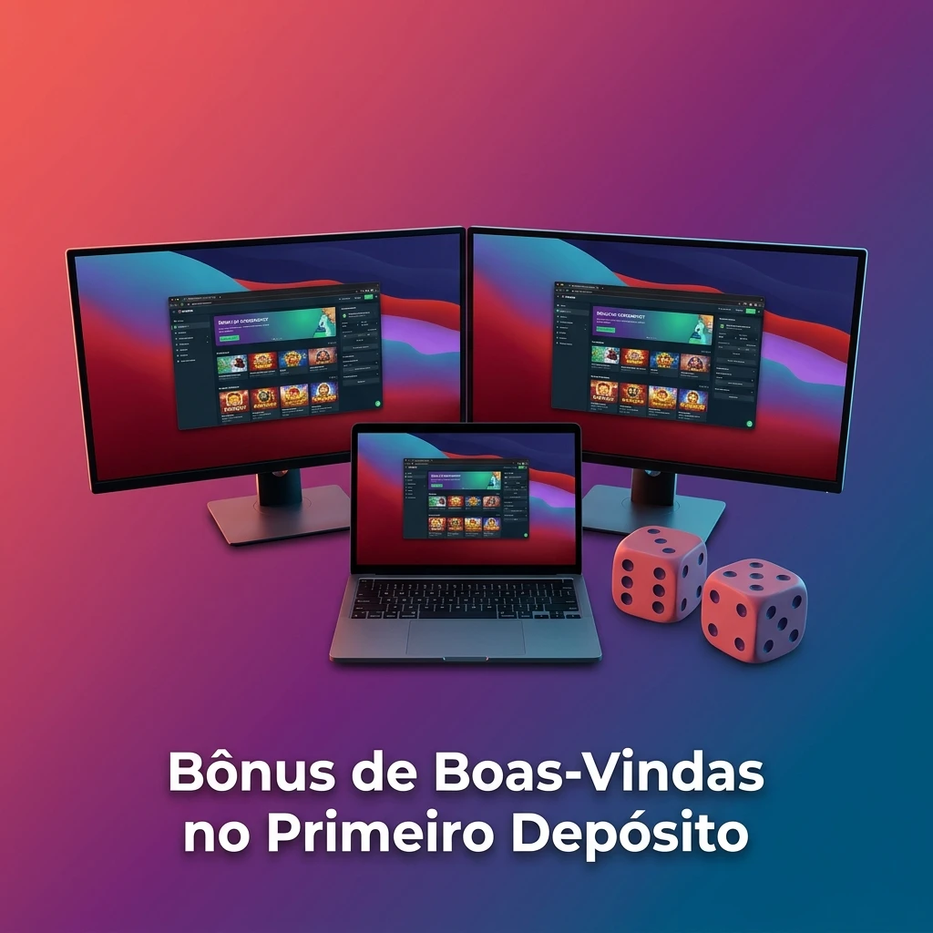 Bônus de boas-vindas de 100% até R$500 no primeiro depósito para cassino e apostas esportivas no Brasil