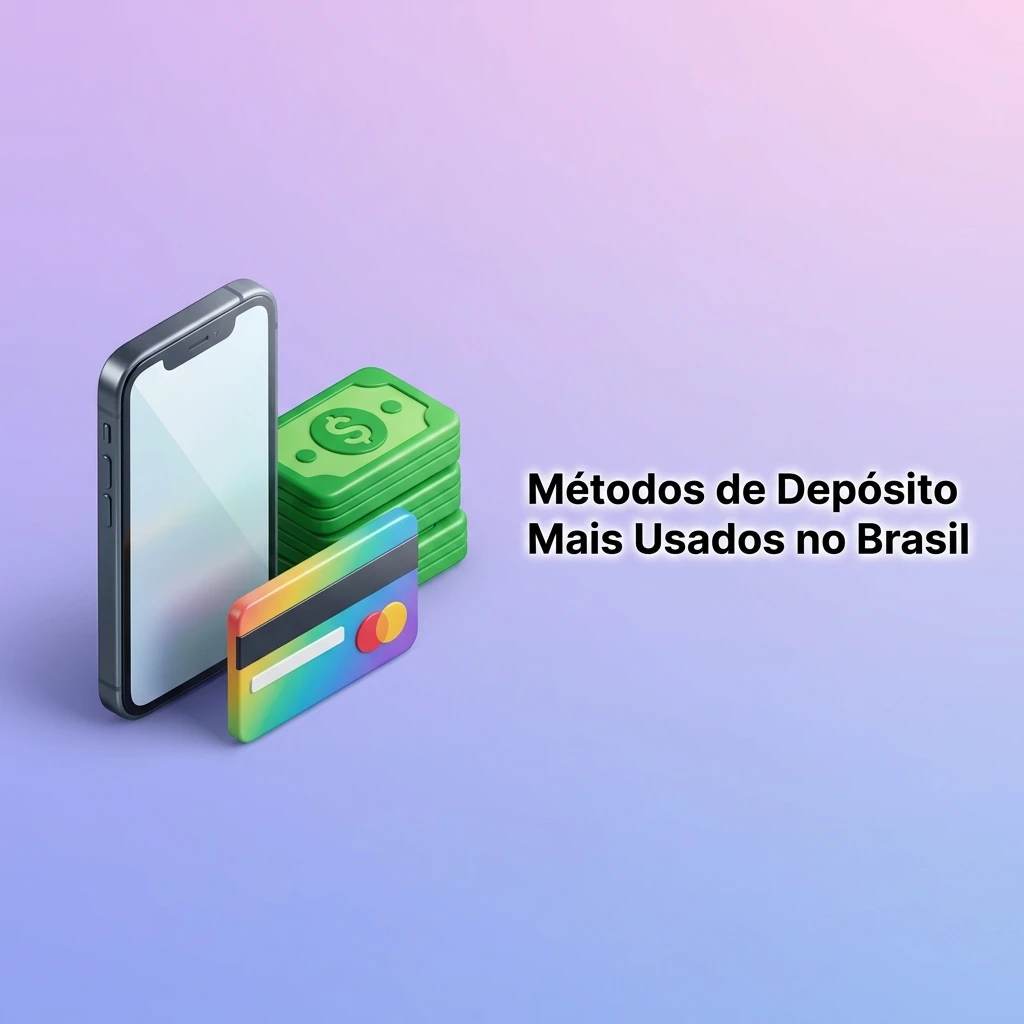 Métodos de depósito no Brasil: Pix, TED, cartão de crédito, boleto e carteiras digitais