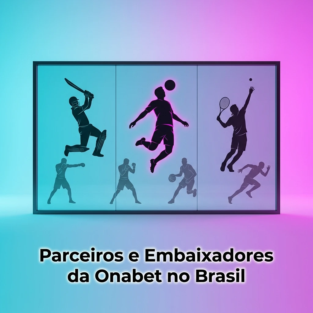 Parceiros e embaixadores da Onabet no Brasil: clubes, influenciadores e personalidades esportivas