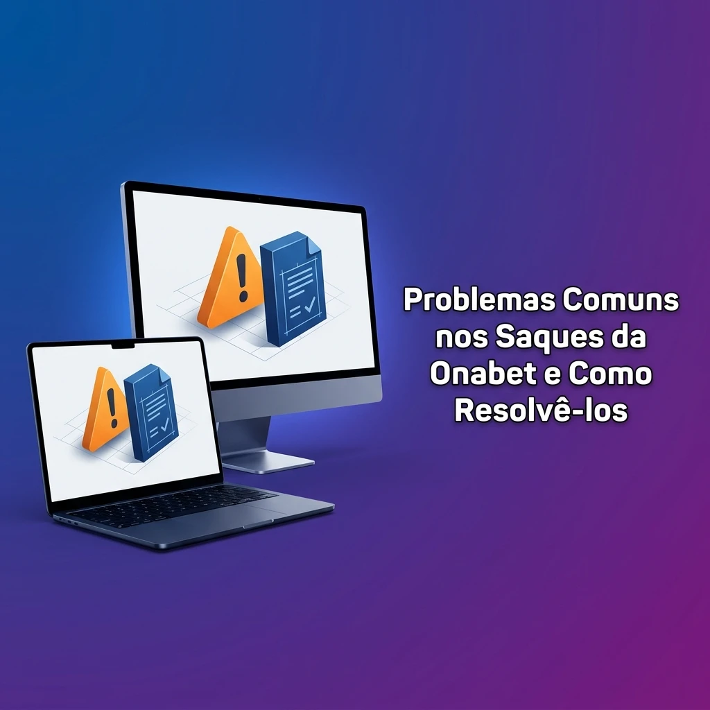 Problemas comuns nos saques da Onabet: verificação pendente, chave Pix errada e requisitos de bônus não cumpridos.