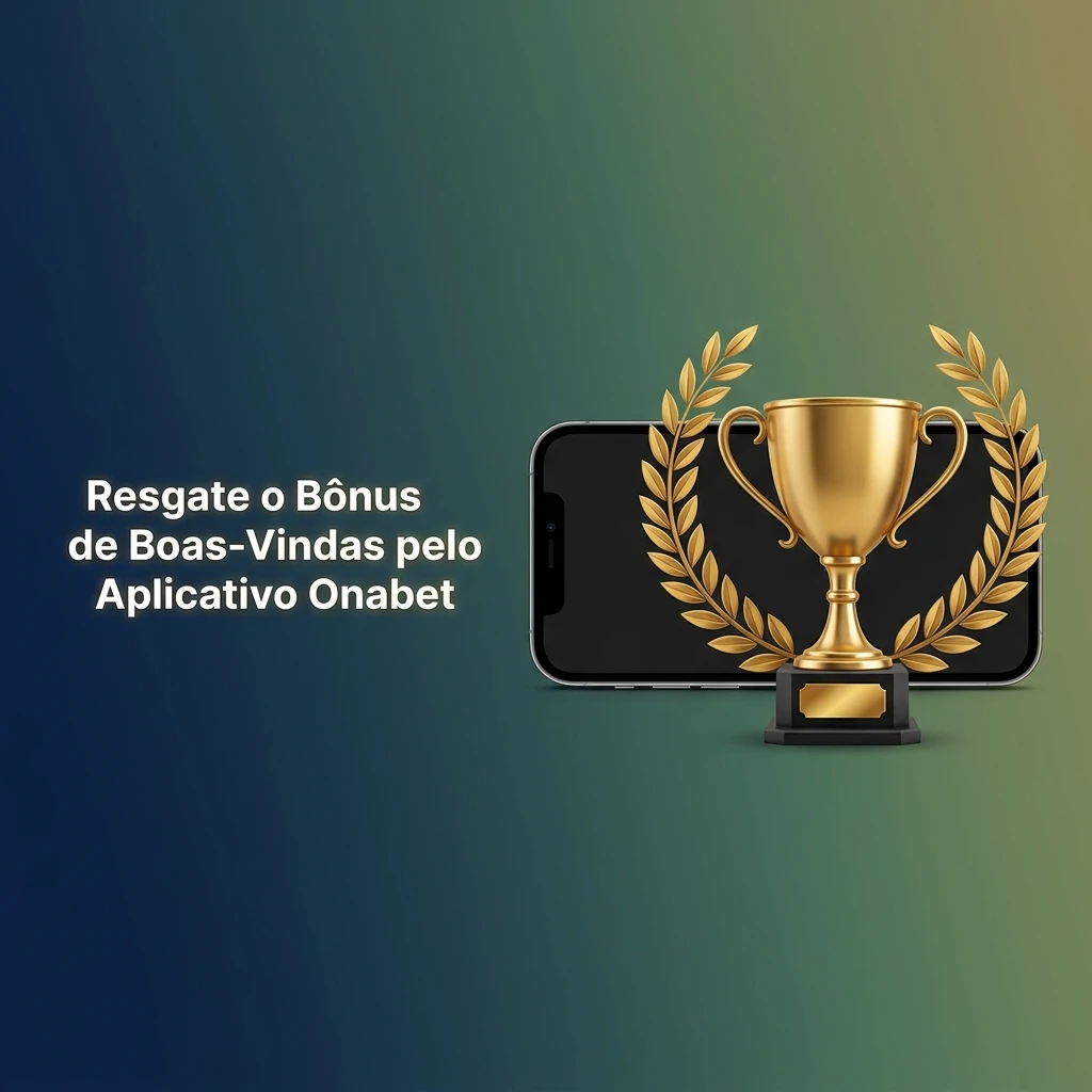 Resgate o bônus de boas-vindas pelo app Onabet no Android ou iOS com depósito mínimo de R$ 30.